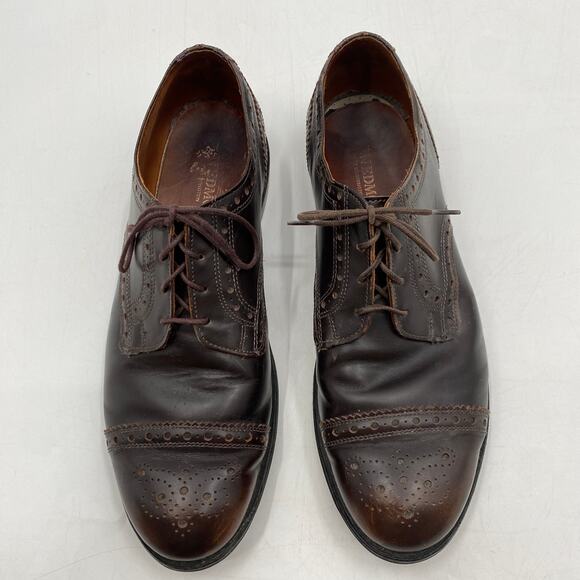 allen Edmonds brown leather oxfords main image 10